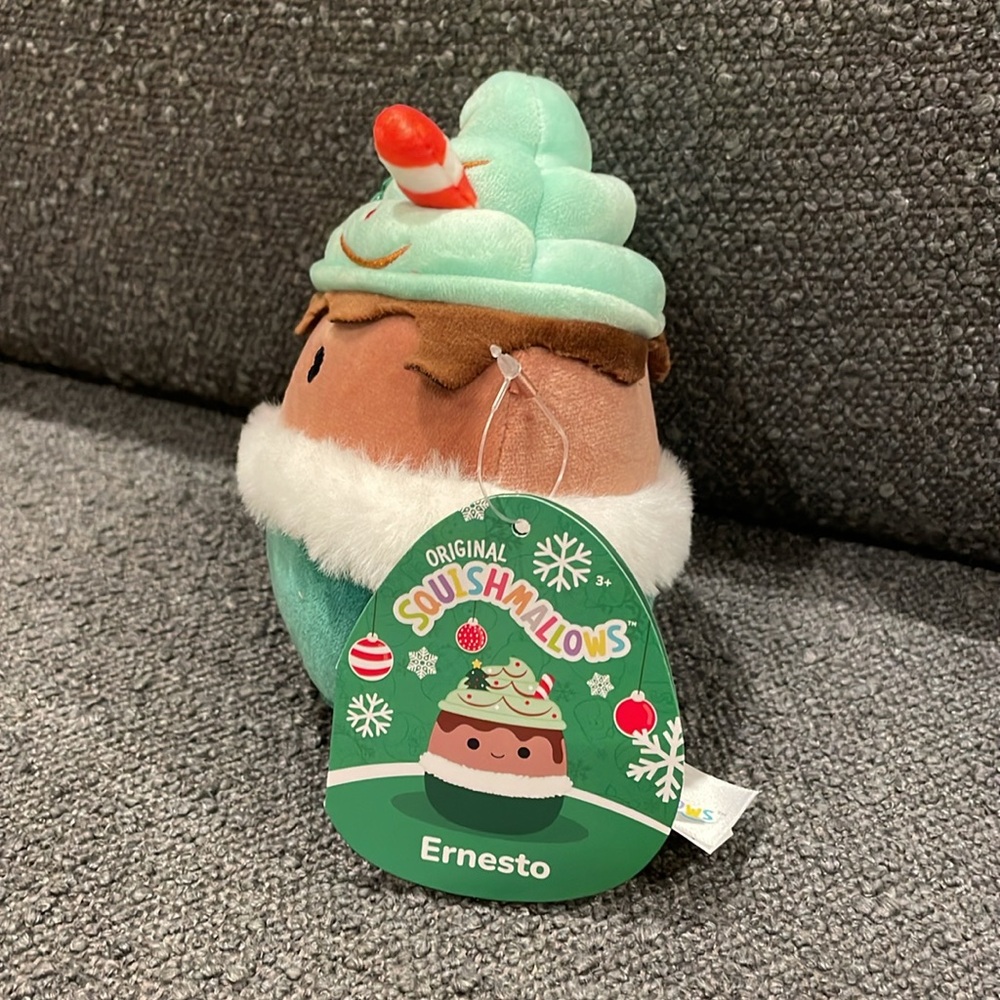 Squishmallow 5” Ernesto the Peppermint Latte - Picture 4 of 4